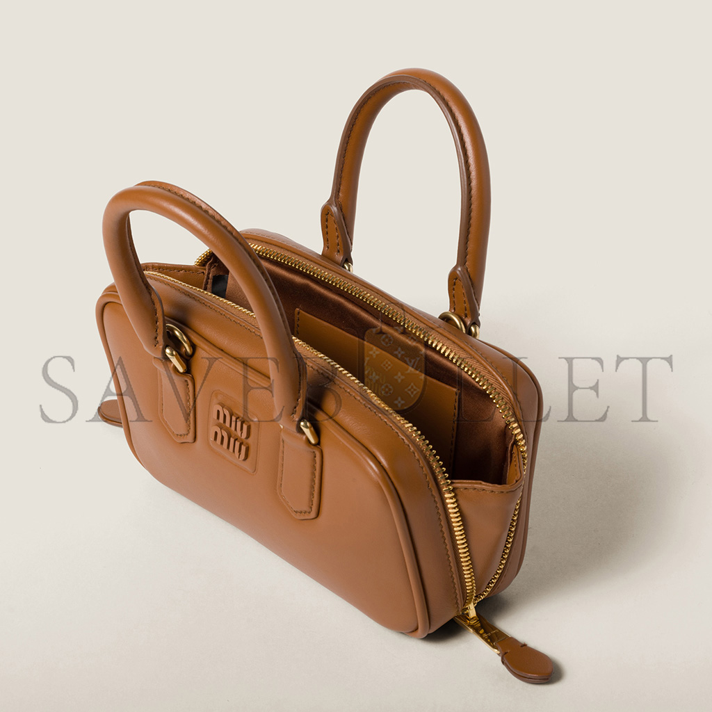 M1v M1v arcadie leather mini-bag 5bp088 (19*10*5cm)